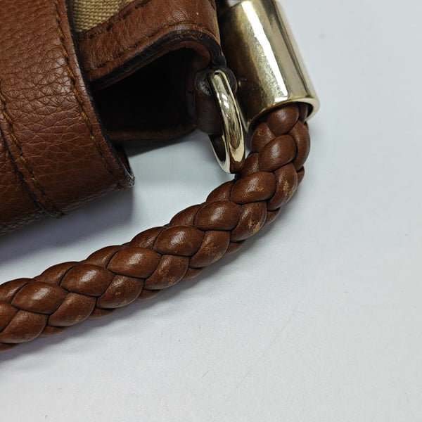 Indy Monogram Fabric Brown