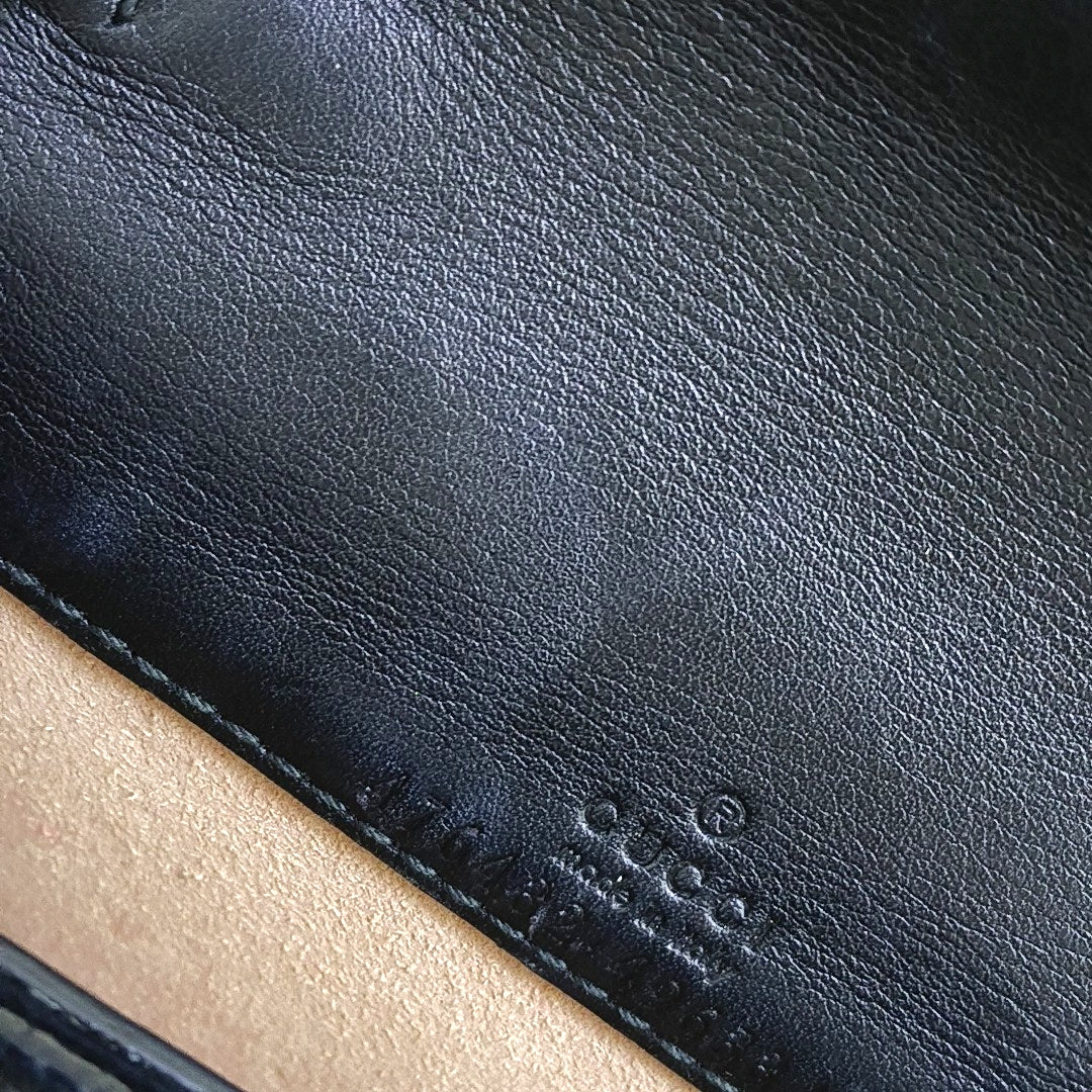 Authenticated pre-owned  Dionysus Super Mini Monogram Velvet Black - Shoulder Bag at Looply