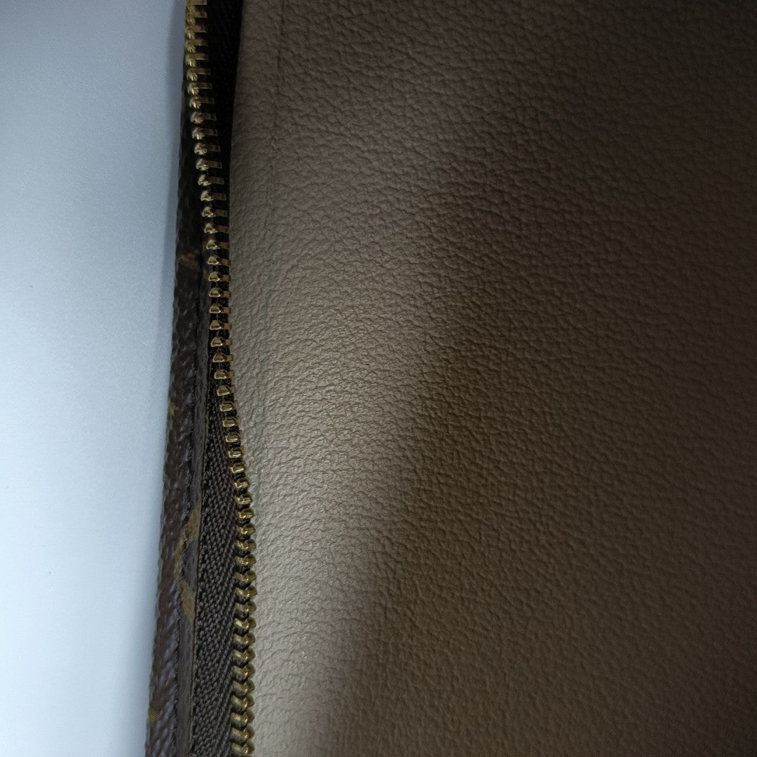 TOILET POCKET 26 Monogram Coated Canvas Brown