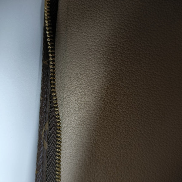 TOILET POCKET 26 Monogram Coated Canvas Brown