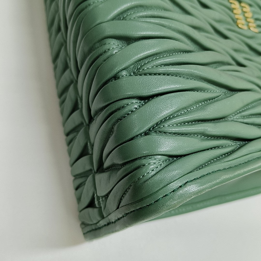 Quilted Lambskin Green