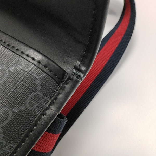 Neo Vintage Monogram Coated Canvas Black