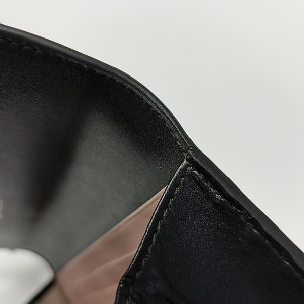 Vara Calfskin Black Wallet