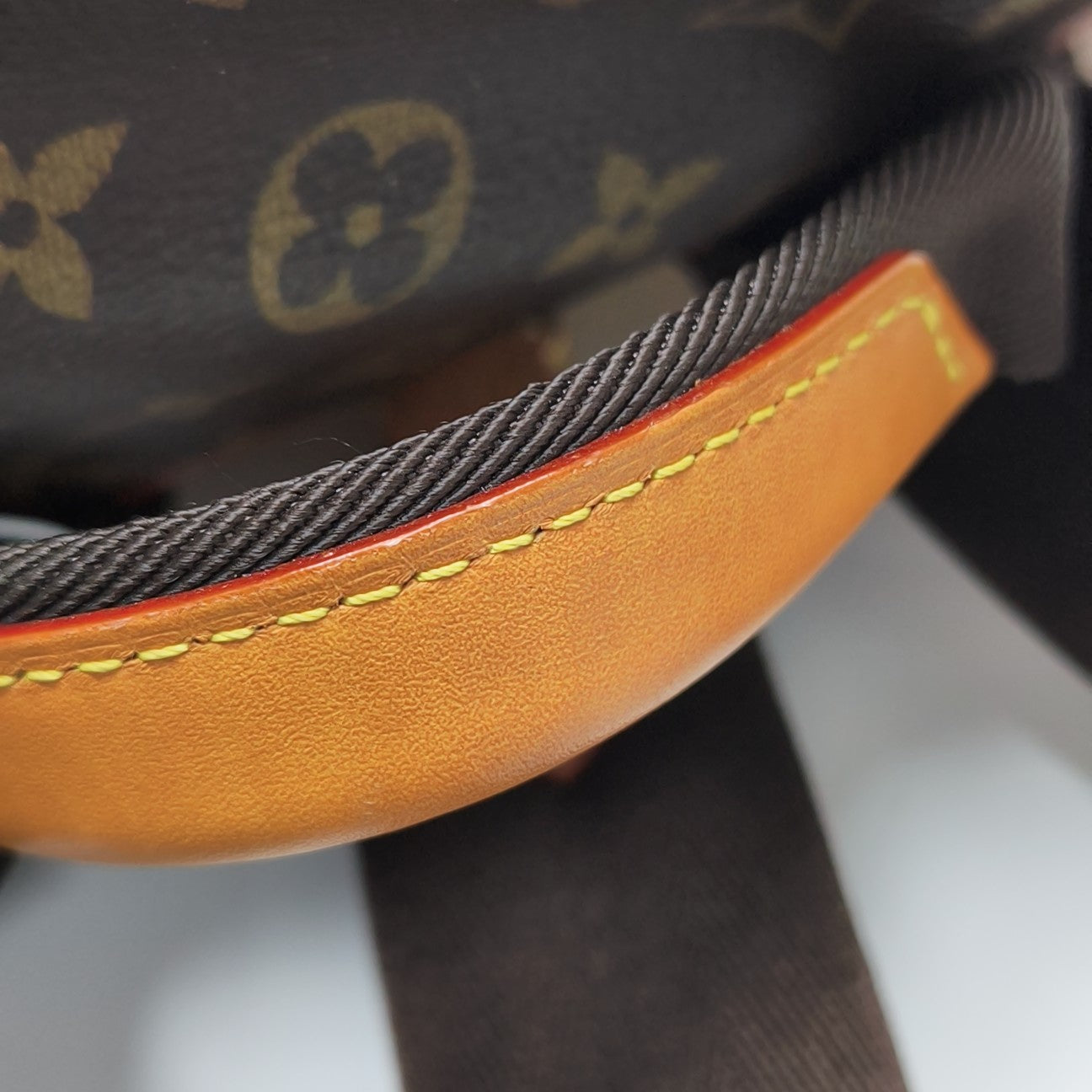 MONTSOURIS CARGO Monogram Coated Canvas Brown