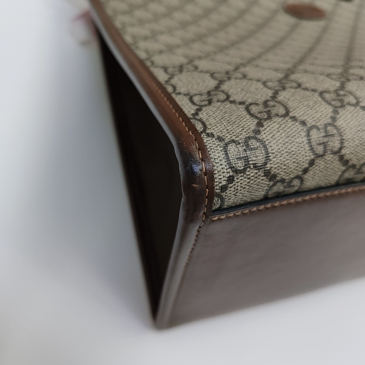 Retro Medium Monogram Coated Canvas Black