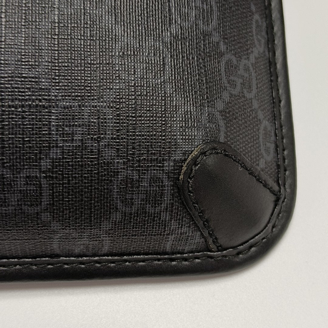 Neo Vintage Monogram Coated Canvas Black