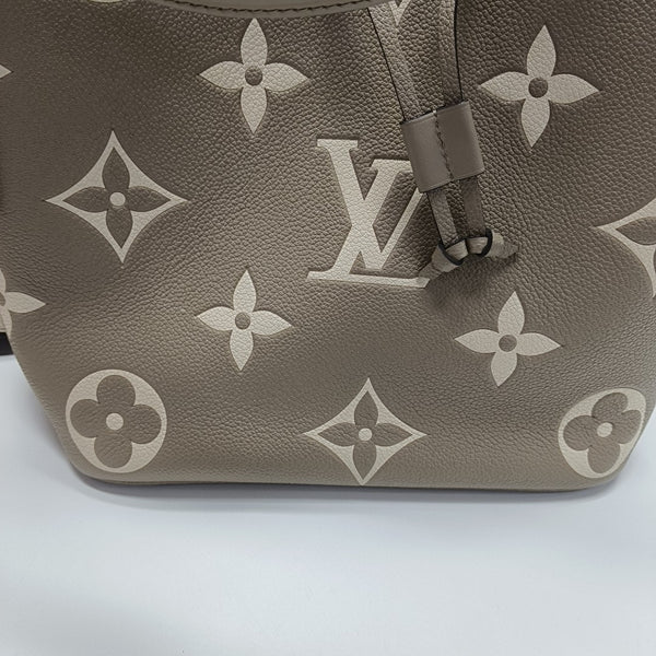 NÉONOÉ MM Calfskin Gray