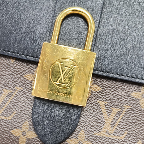 LOCKY BB Monogram Coated Canvas Brown