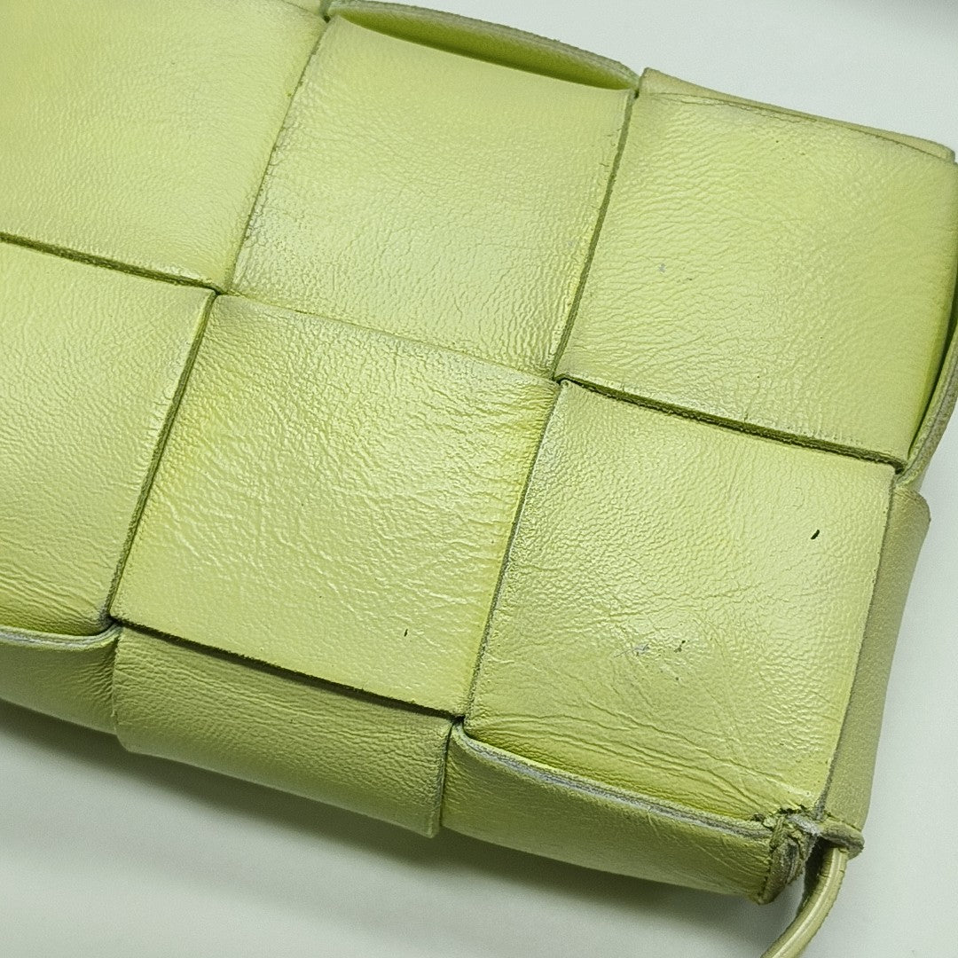 Cassette Mini Lambskin Yellow