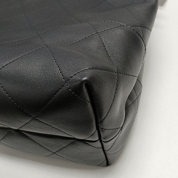 Quilted Calfskin Tote Bag Black