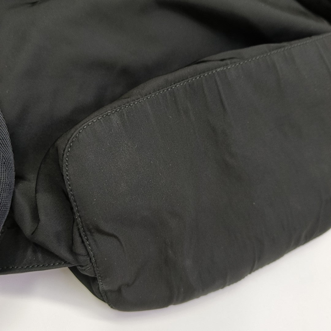 Nylon Backpack Black