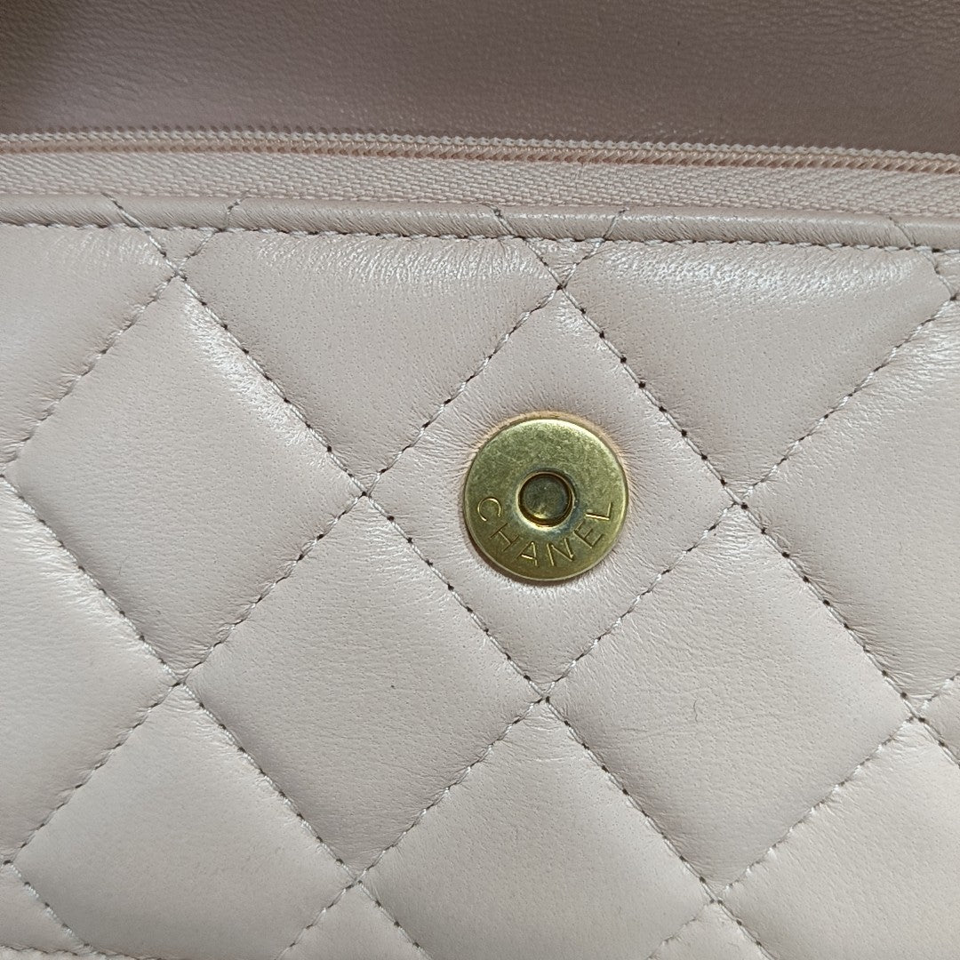 WOC Quilted Lambskin Pink