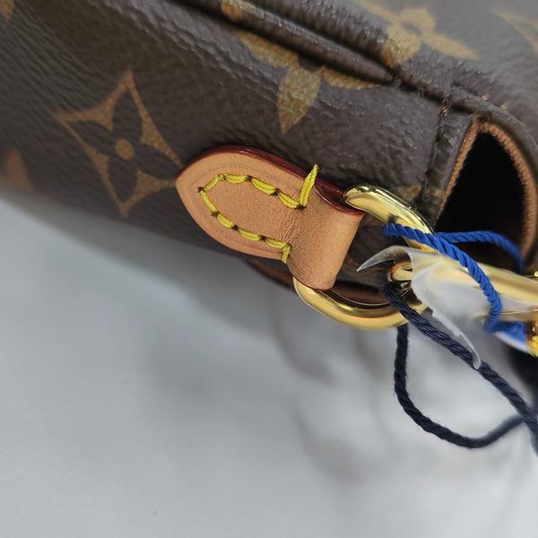 IVY Monogram Coated Canvas Brown