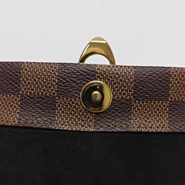 VAVIN Damier Ebene Coated Canvas Brown