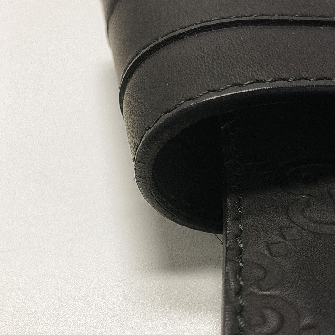 Monogram Calfskin Clutch Black