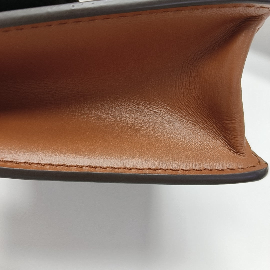 DAUPHINE WOC Monogram Coated Canvas Brown