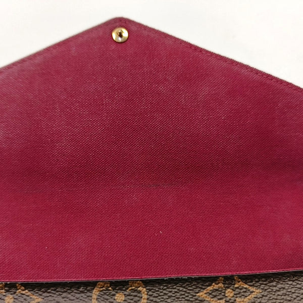 FÉLICIE Monogram Coated Canvas Brown