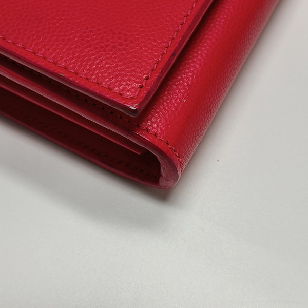 Calfskin Shoulder Bag Red