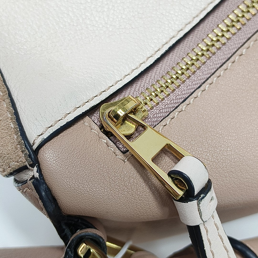 Puzzle Small Calfskin Beige