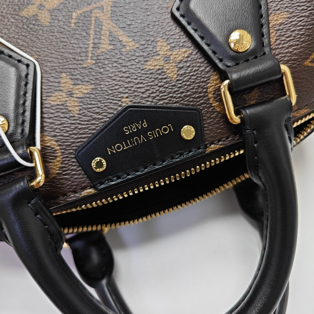 SPEEDY TRUNK 20 Monogram Coated Canvas Brown
