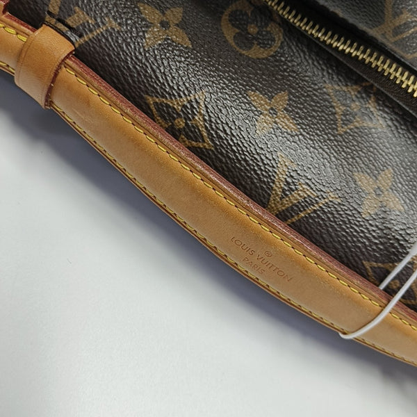 MÉTIS MM Monogram Coated Canvas Brown