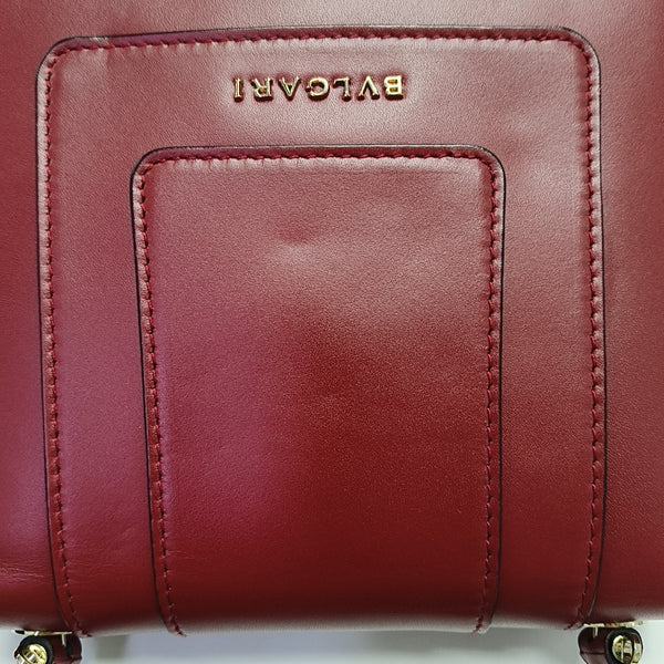 SERPENTI FOREVER Small Quilted Calfskin Red