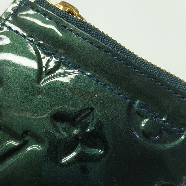 Patent Leather Coin Purse Green