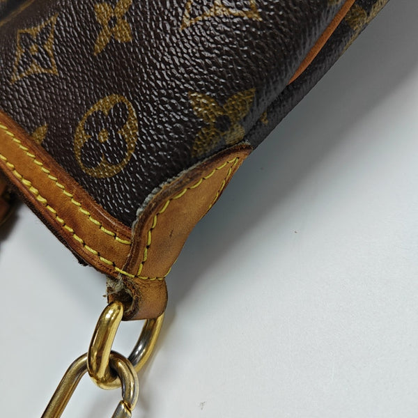 PALERMO PM Monogram Coated Canvas Brown