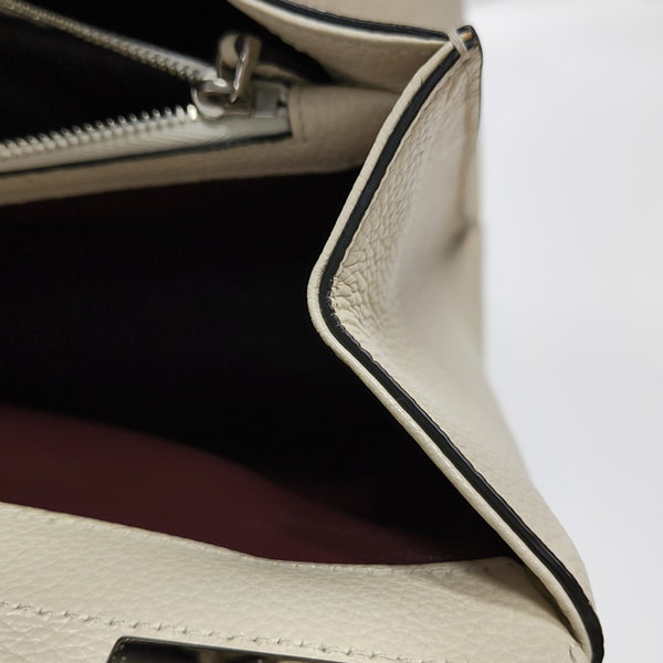 Zumi Small Calfskin White