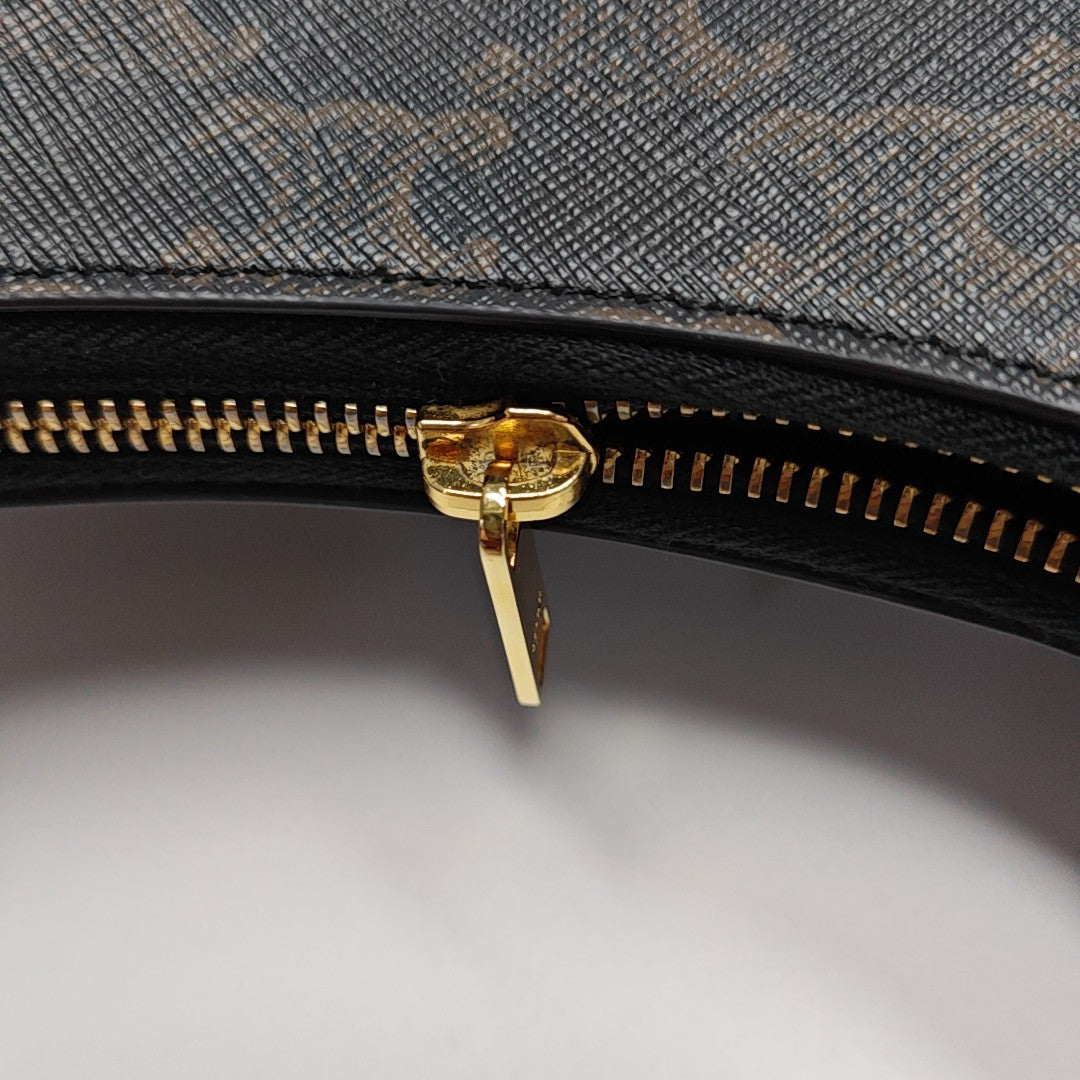 AVA Small Coated Canvas Brown