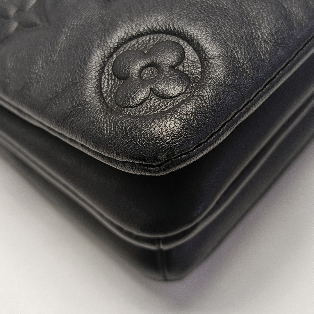 COUSSIN Lambskin Black