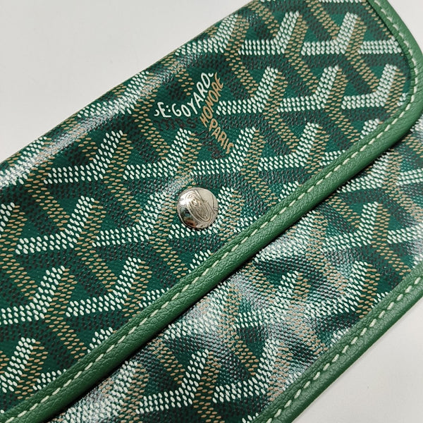 Hobo Coated Canvas Green