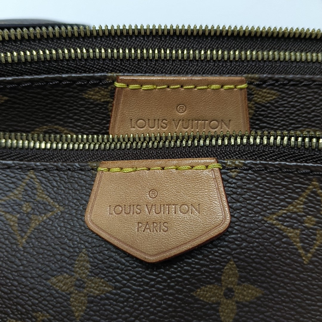 MULTI Monogram Coated Canvas Brown