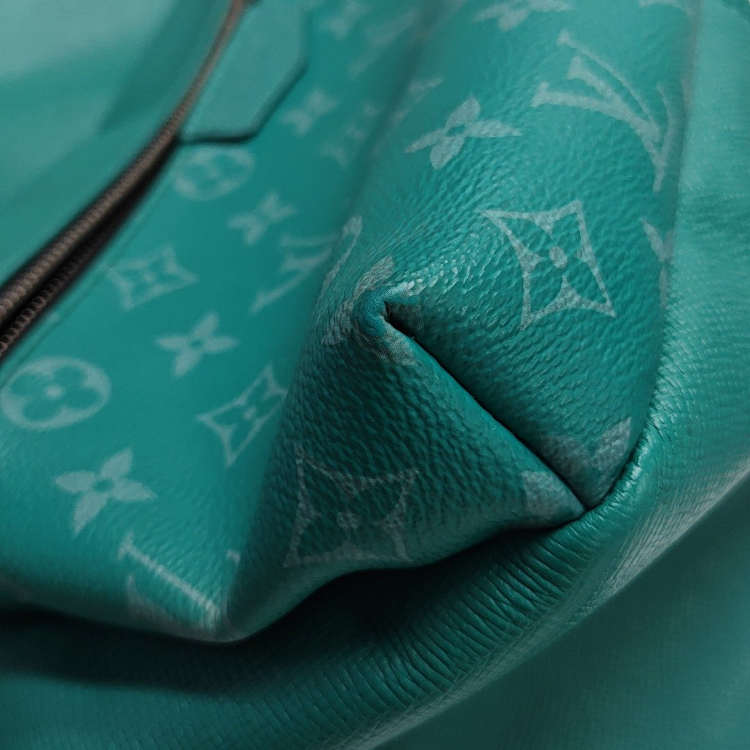 DISCOVERY PM Monogram Coated Canvas Green