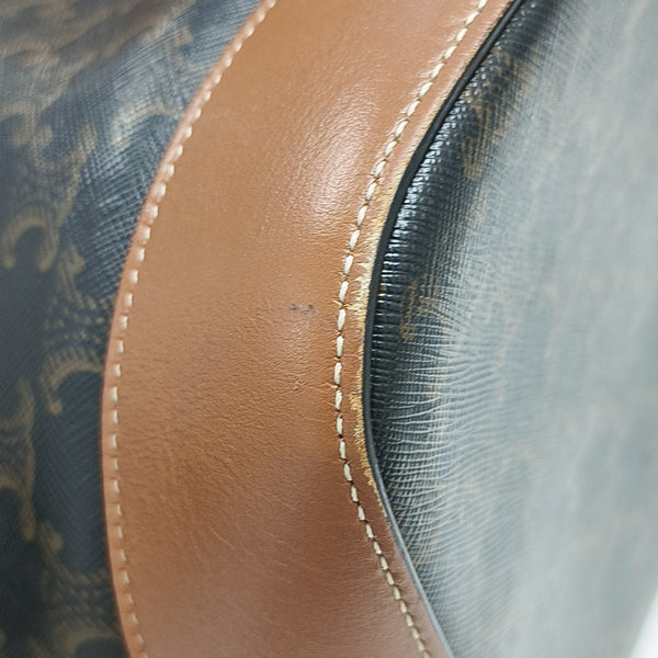 TRIOMPHE CANVAS Medium Coated Canvas Brown