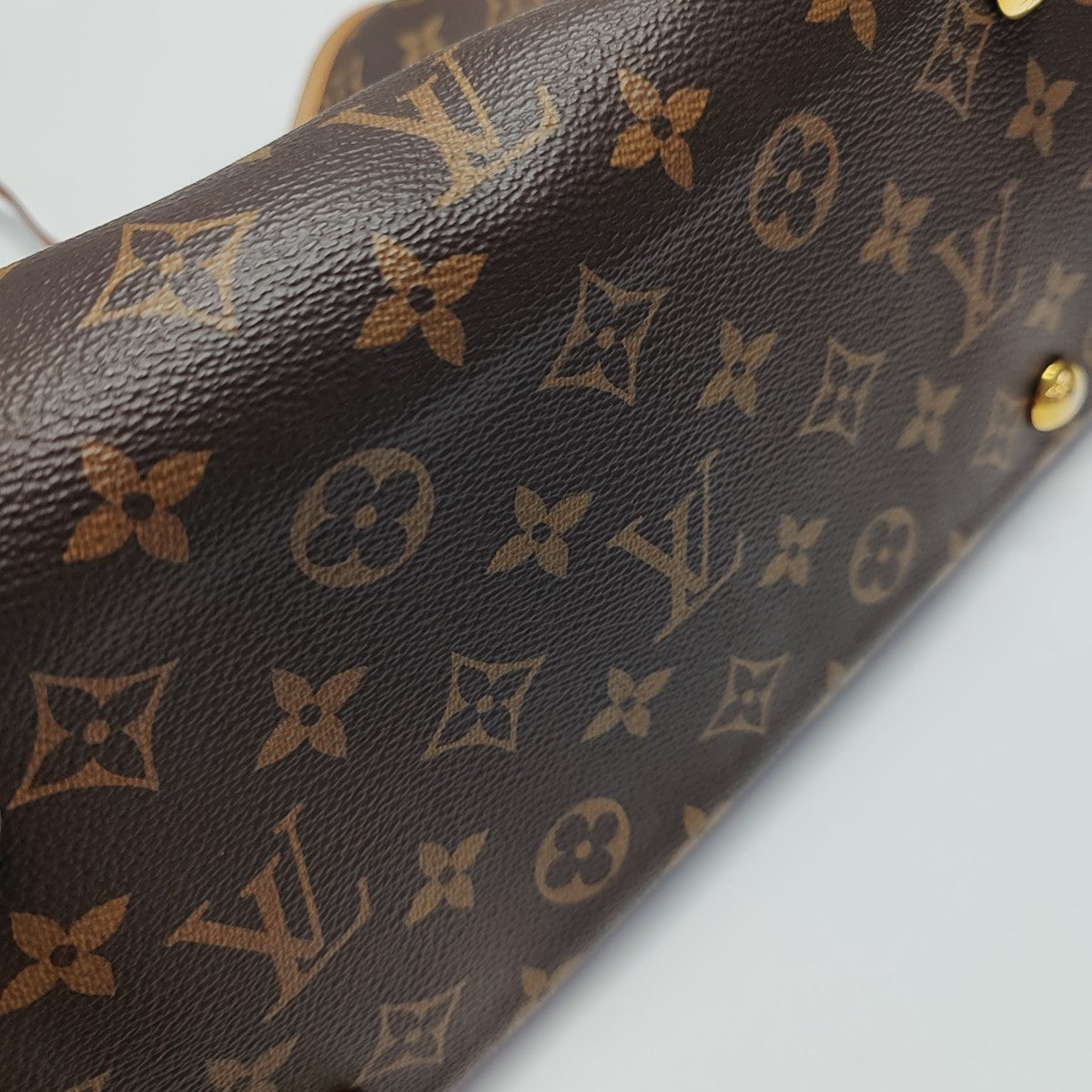 CARRYALL PM Monogram Coated Canvas Brown