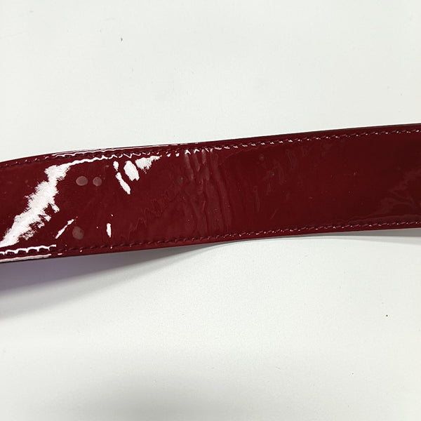 Lady Dior Small Cannage Patent Leather Red
