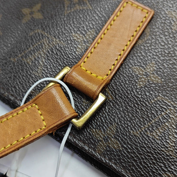 VINTAGE VAVIN GM Monogram Coated Canvas Brown