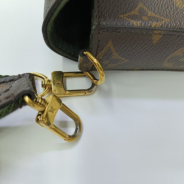 FÉLICIE Monogram Coated Canvas Brown