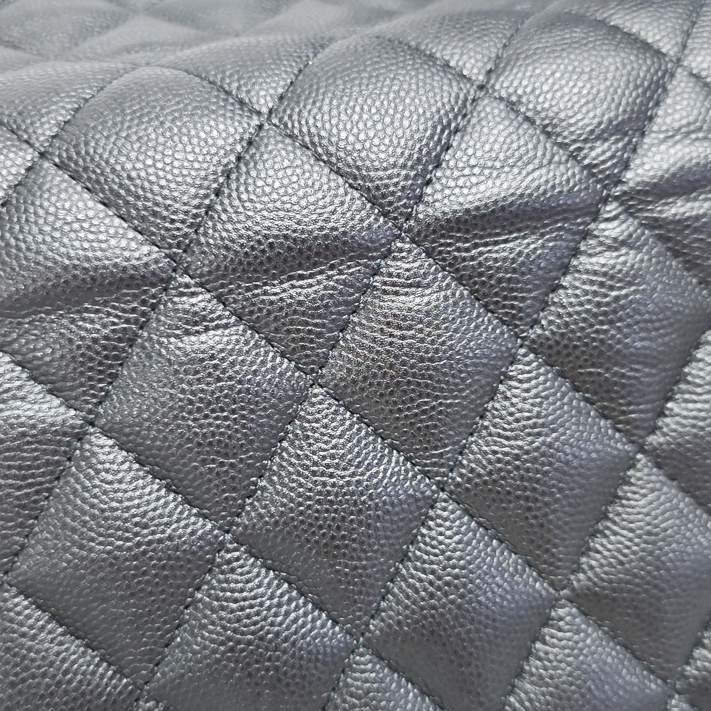 BOY CHANEL Mini Quilted Grained Calfskin Black