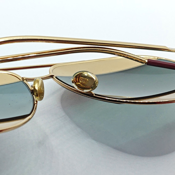 Blue Metal Sunglasses