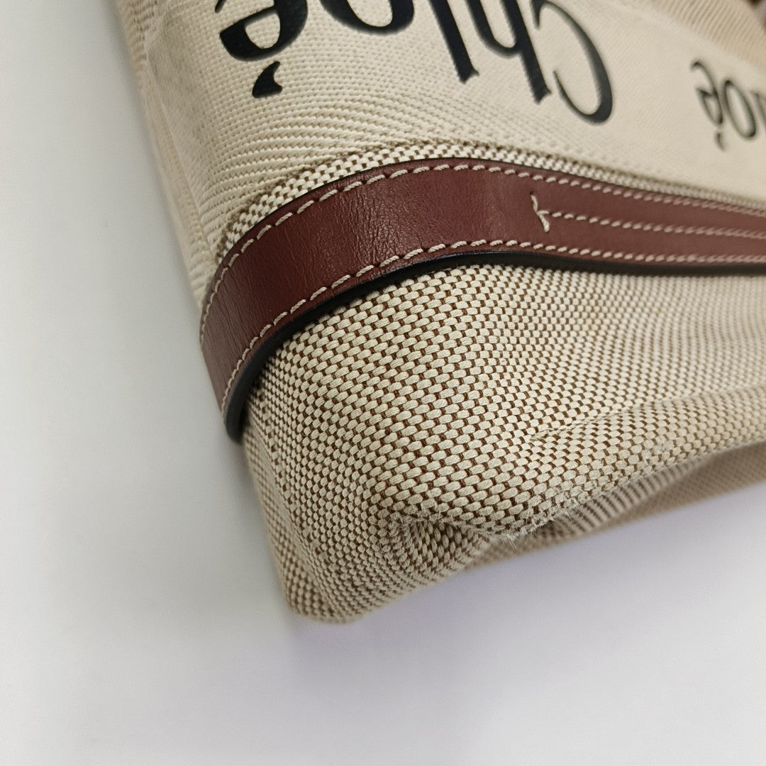 Woody Small Canvas Beige