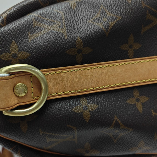 SPEEDY 25 Monogram Coated Canvas Brown