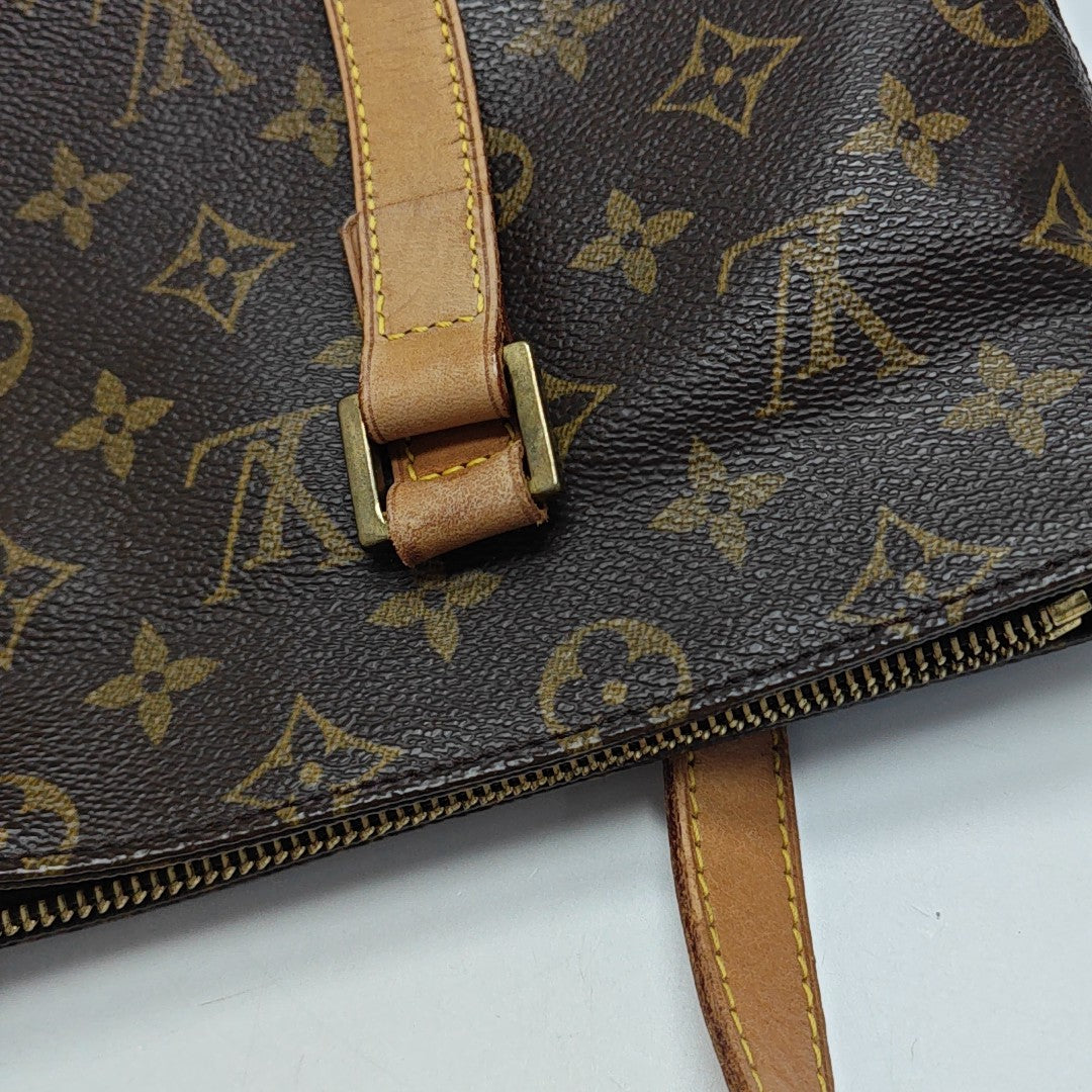 PIANO PM Monogram Coated Canvas Brown