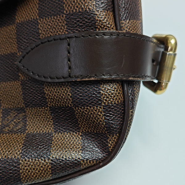 HIGHBURY Damier Ebene Coated Canvas Brown