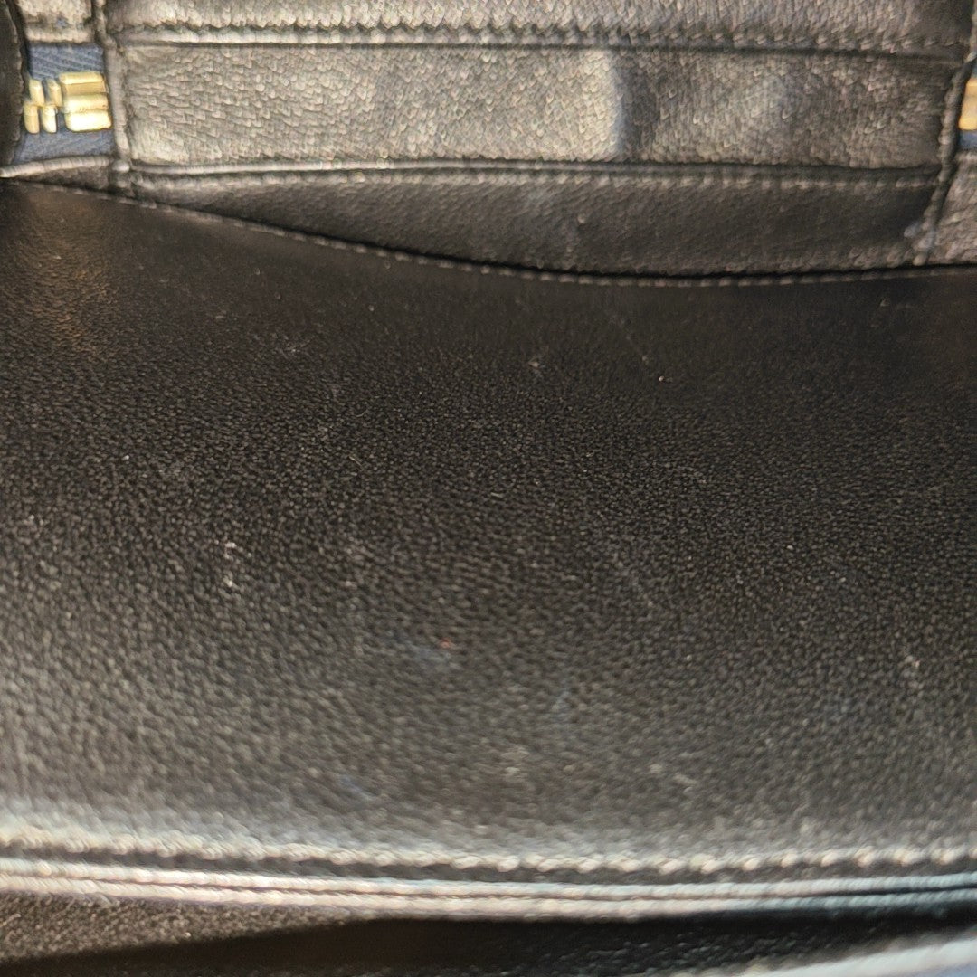 FILIGREE Small Quilted Grained Calfskin Blue