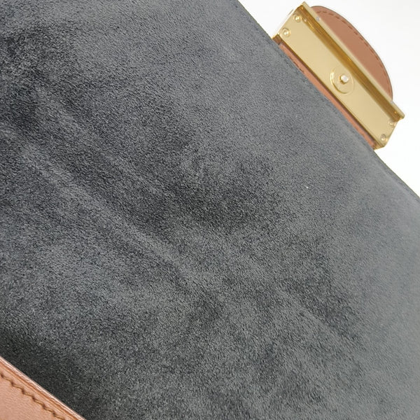 DAUPHINE MM Monogram Coated Canvas Brown
