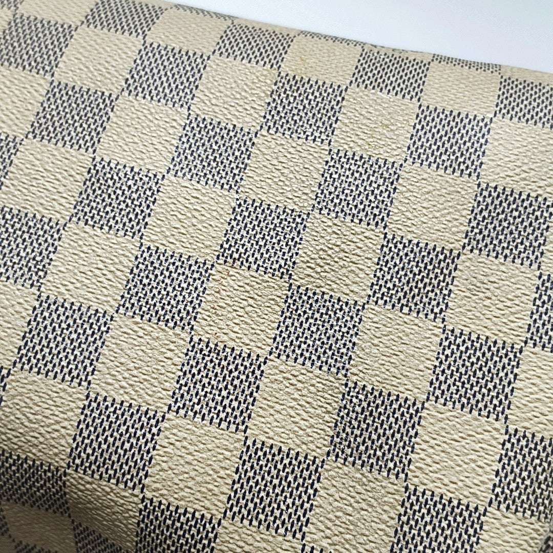 SPEEDY 30 Monogram Coated Canvas White