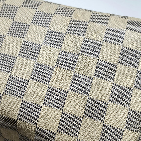 SPEEDY 30 Monogram Coated Canvas White