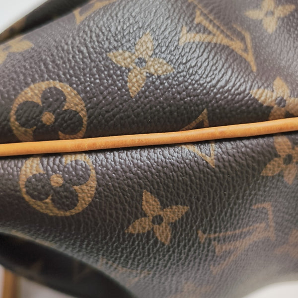 TURENNE PM Monogram Coated Canvas Brown